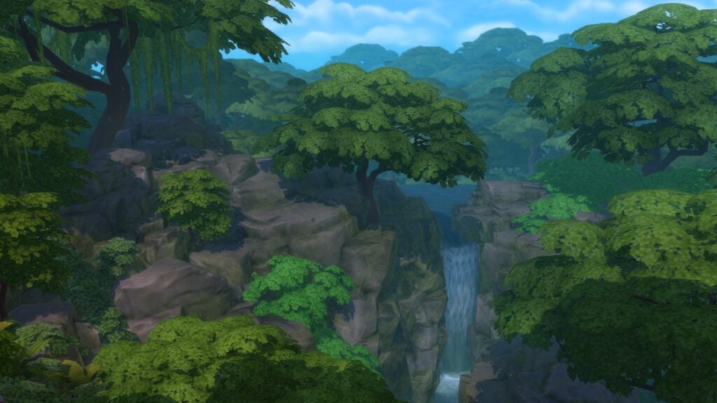 Exploring The Lore and History of Innisgreen 12 waterfall in Everdew 2