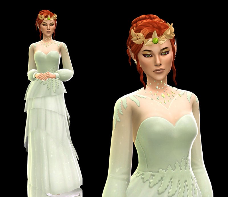 A Midsummer Lookbook's Dream: 4 Styles inspired by The Sims 4 Enchanted by Nature 3 1