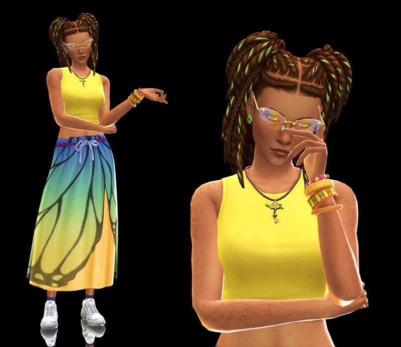 A Midsummer Lookbook's Dream: 4 Styles inspired by The Sims 4 Enchanted by Nature 6 4