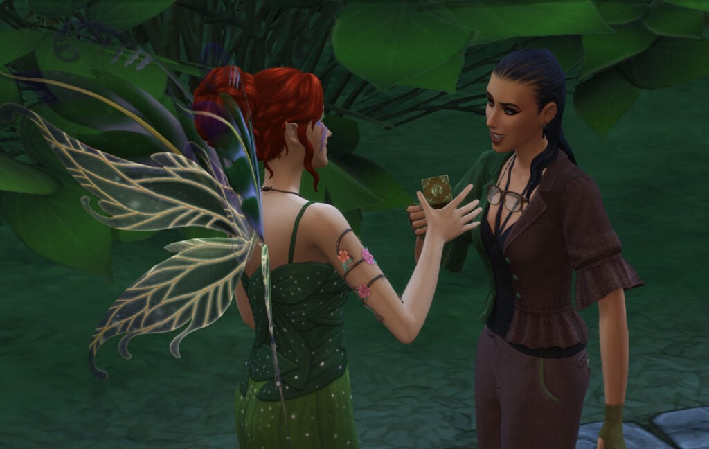 Apothecary in The Sims Medieval 3, Enchanted by Nature Deliver Elixir