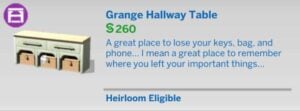 Grange Hallway Table