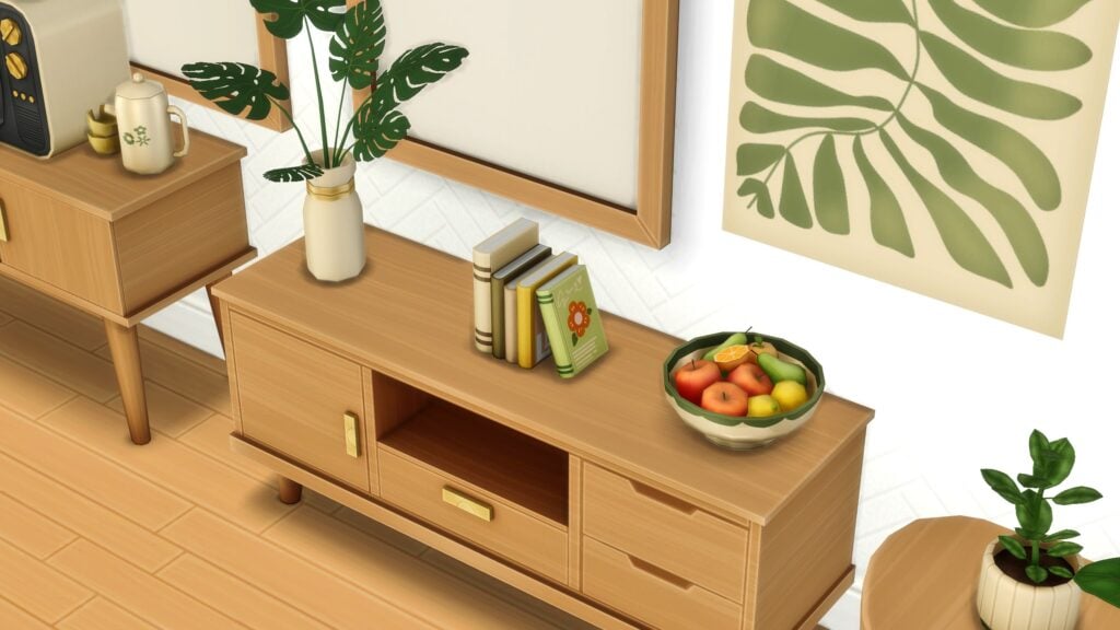 Sims 4 Retro Revival CC Kit