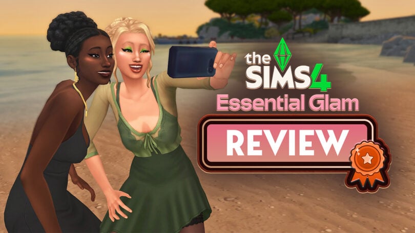 SIMS 4 Essential Glam Kit Review FI