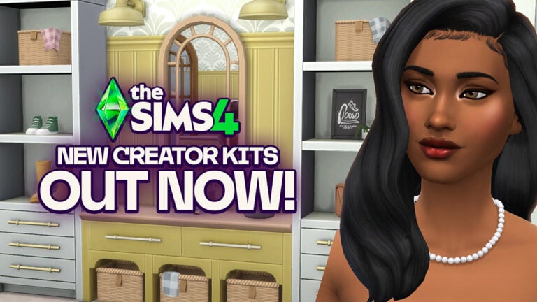 The Sims 4 Creator Kits Out Now: Essential Glam and Grange Mudroom