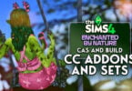 Sims 4 Enchanted by Nature CC Cas Build