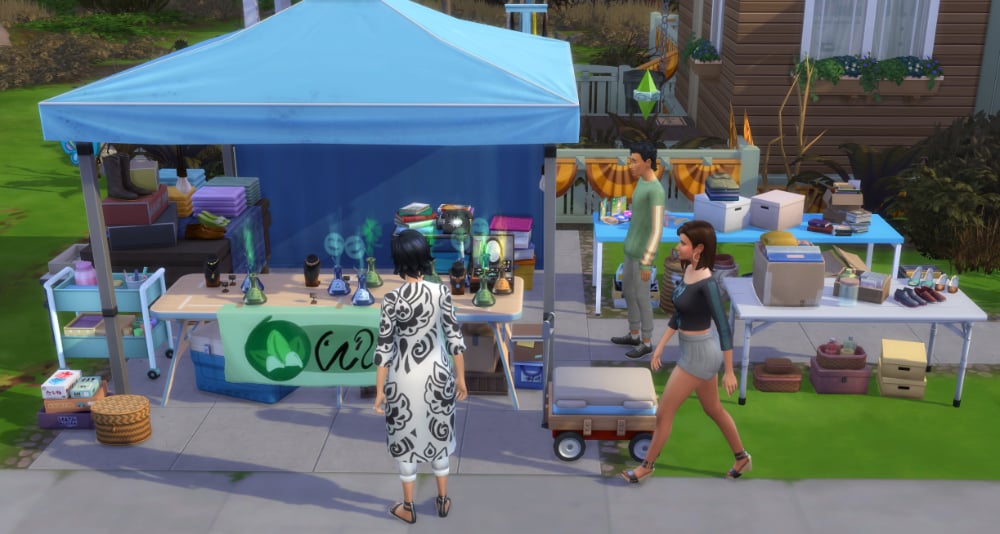 Sims 4 art style example