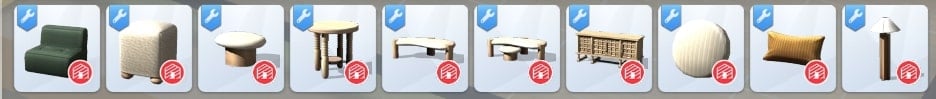 Your Ultimate Collection of The Sims 4 Living Room CC (40 Sets) 8 athena cc