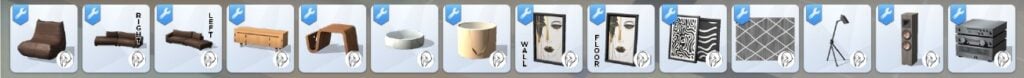 Your Ultimate Collection of The Sims 4 Living Room CC (40 Sets) 52 contemporary haven