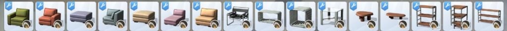 Your Ultimate Collection of The Sims 4 Living Room CC (40 Sets) 43 davids apartment 1