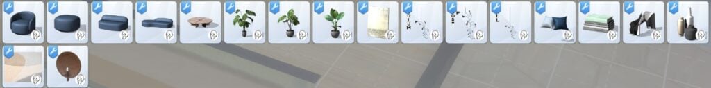 Your Ultimate Collection of The Sims 4 Living Room CC (40 Sets) 17 galet cc catalogue