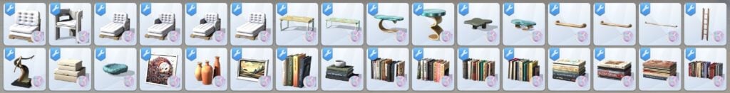 Your Ultimate Collection of The Sims 4 Living Room CC (40 Sets) 88 judith living 1