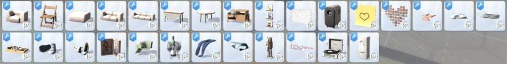 Your Ultimate Collection of The Sims 4 Living Room CC (40 Sets) 32 love is in the air