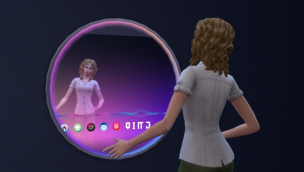 mirror and sim