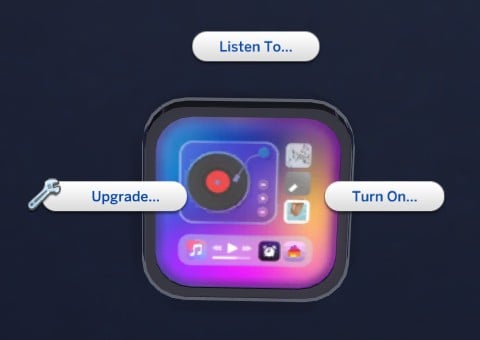 music widget