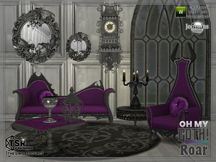 Your Ultimate Collection of The Sims 4 Living Room CC (40 Sets) 55 omg