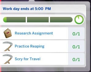 reaper training task beginning