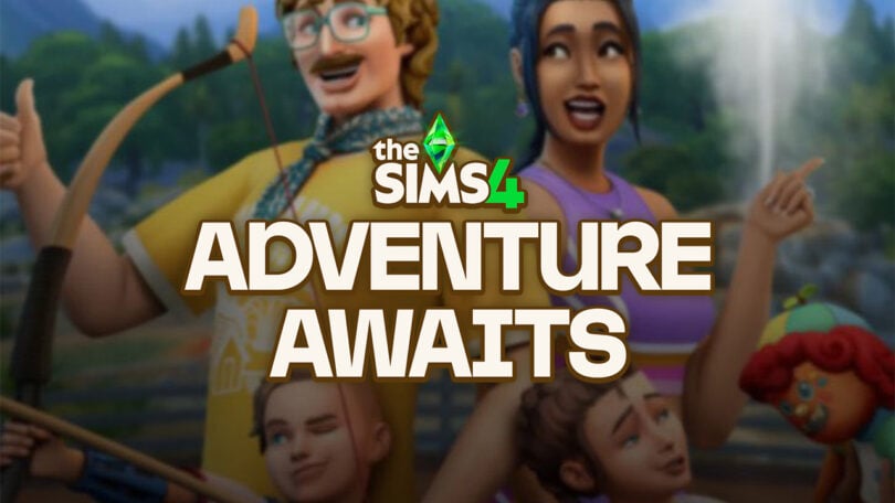 sims 4 adventure awaits cover
