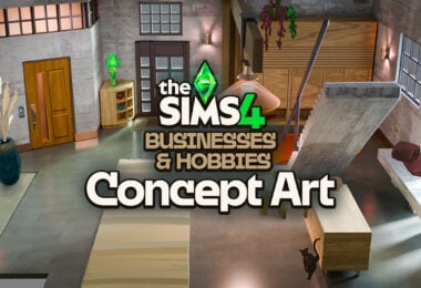sims 4 businesses hobbies concept art fi