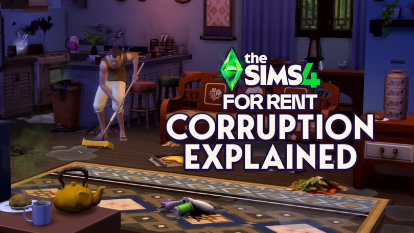 sims 4 for rent corruption explained fi
