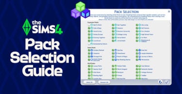 sims 4 pack selection guide
