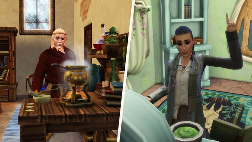 sims medieval sims 4 apothecary evolution