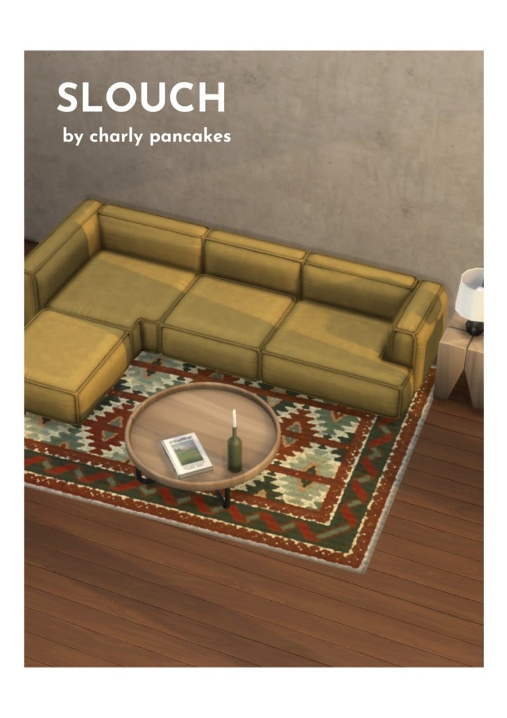 Your Ultimate Collection of The Sims 4 Living Room CC (40 Sets) 18 slouch