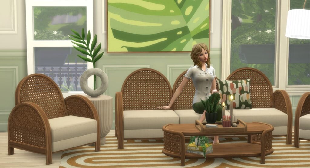 Your Ultimate Collection of The Sims 4 Living Room CC (40 Sets) 96 the sims 4 living room cc 2