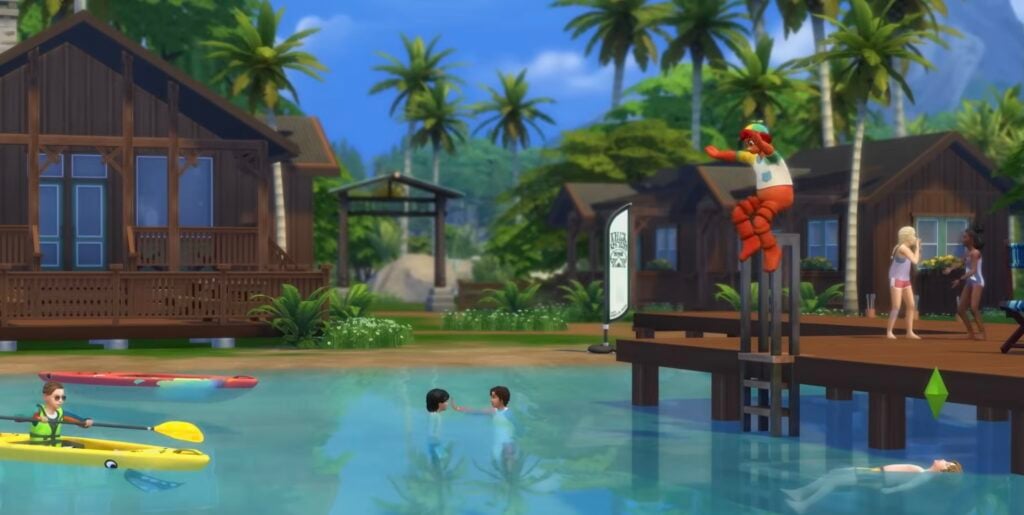 The Sims 4 Adventure Awaits Gameplay Screens 37 Sims 4 Adventure Awaits Gameplay Screens- Camp Gibbi Gibbi 1