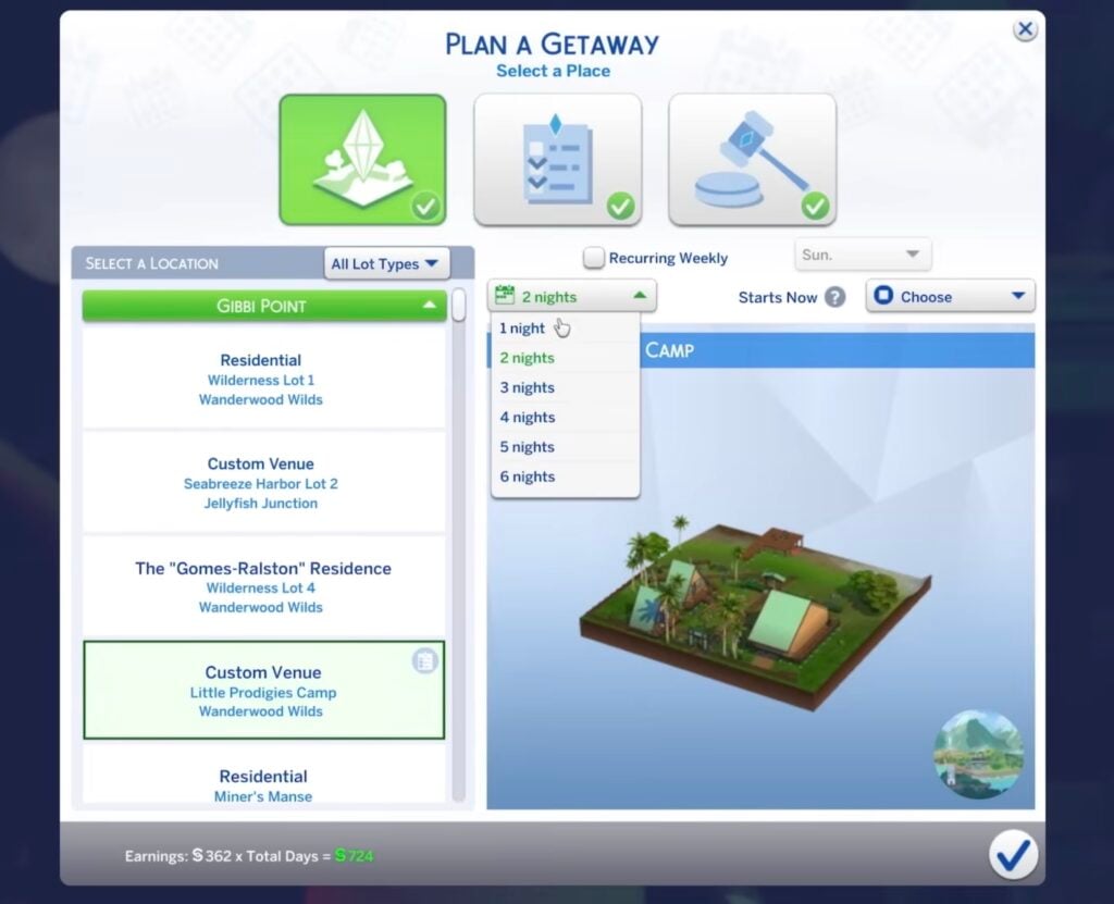 The Sims 4 Adventure Awaits Gameplay Screens 90 Sims 4 Adventure Awaits Gameplay Screens- Plan a Getaway 10