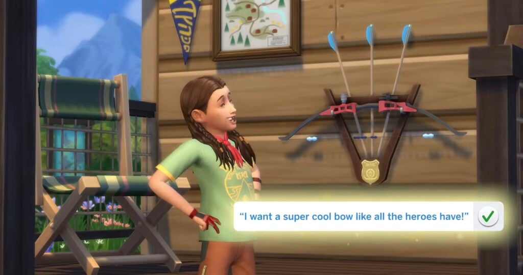 The Sims 4 Adventure Awaits Gameplay Screens 47 Sims 4 Adventure Awaits Gameplay Screens- Camp Gibbi Gibbi 11