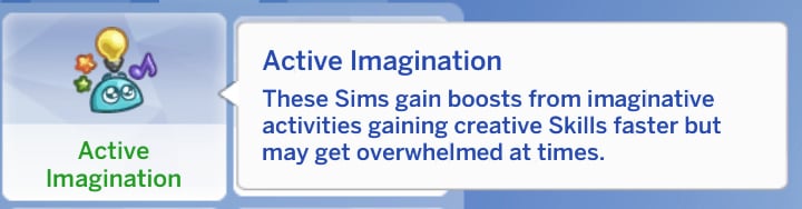Active Imagination Trait