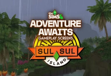 SIMS 4 ADVENTURE AWAITS Gameplay Screens
