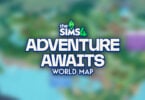 SIMS 4 Adventure Awaits World Map