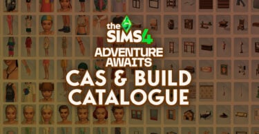 Sims 4 Adventure Awaits CAS Build