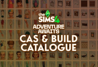 Sims 4 Adventure Awaits CAS Build