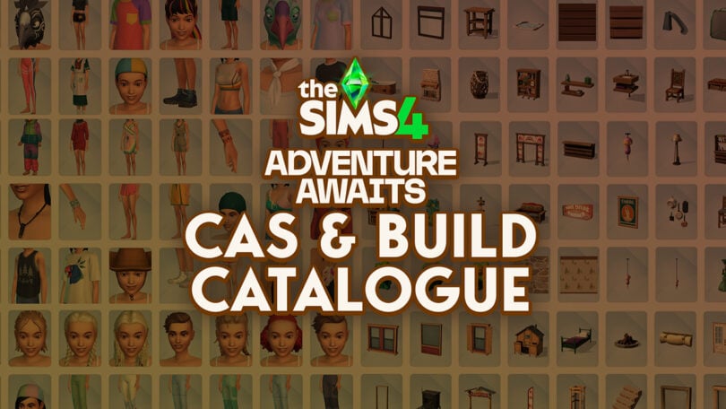 Sims 4 Adventure Awaits CAS Build