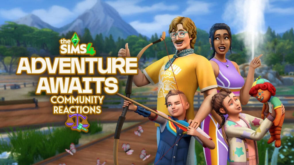 Community Impressions and The Sims 4 Adventure Awaits Reactions