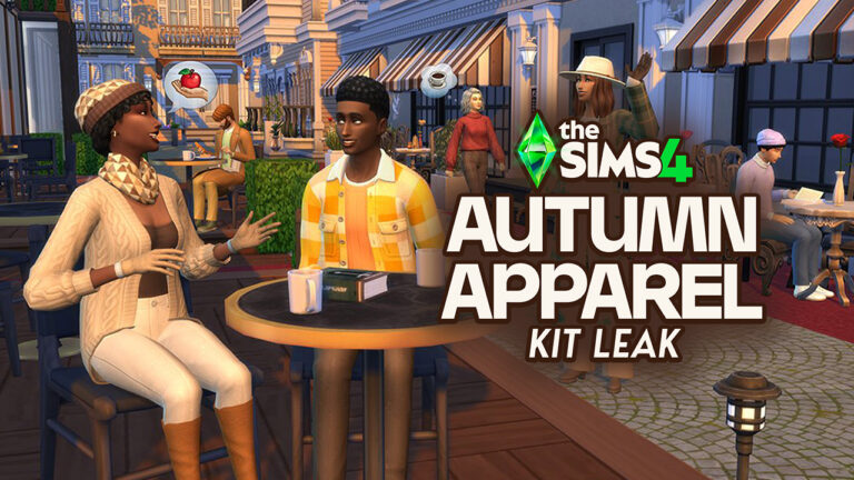 The Next Sims 4 Kits Leak: The Autumn Apparel Kit