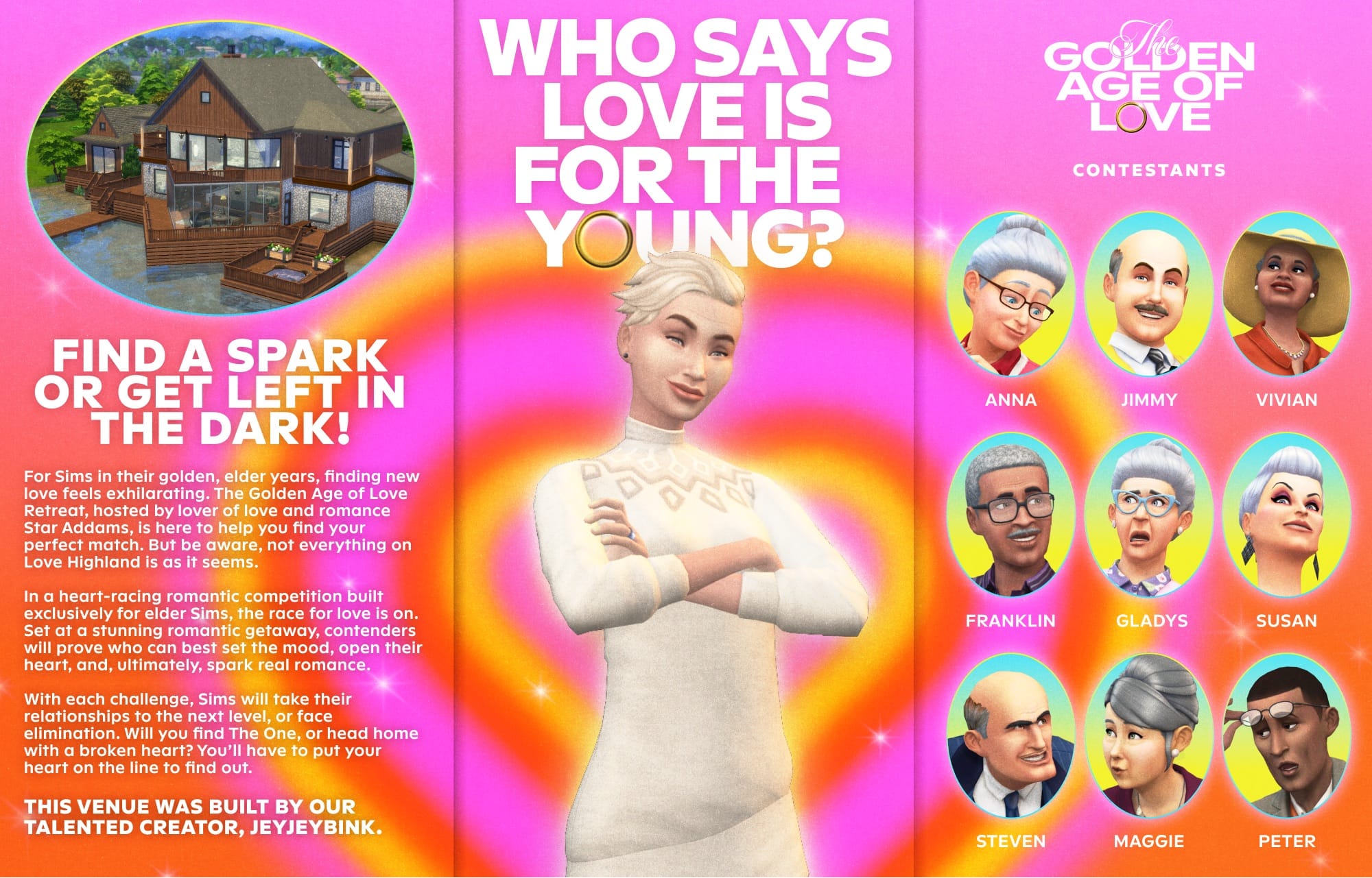 Sim Your The Sims 4 Adventure: New Expansion Pack Promo Website
