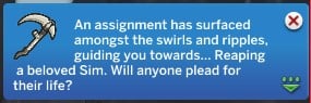 emotional death popup