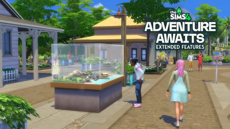 Official Extended Features for The Sims 4 Adventure Awaits