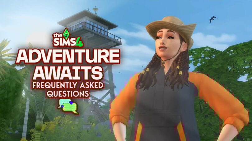 sims 4 adventure awaits faq