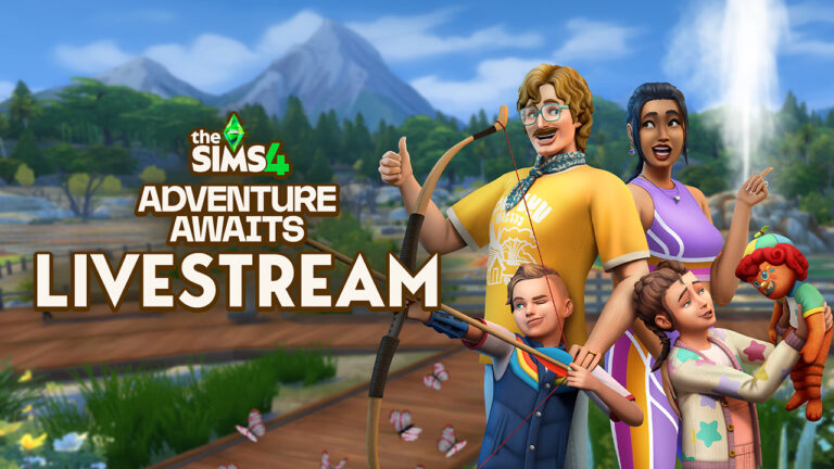 EA announces The Sims 4 Adventure Awaits Livestream