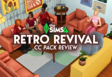 sims 4 retro revival cc pack review