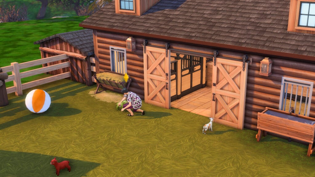 The Sims 4: Adventure Awaits Cross-Pack idea Petting Zoo - Tazkabaz