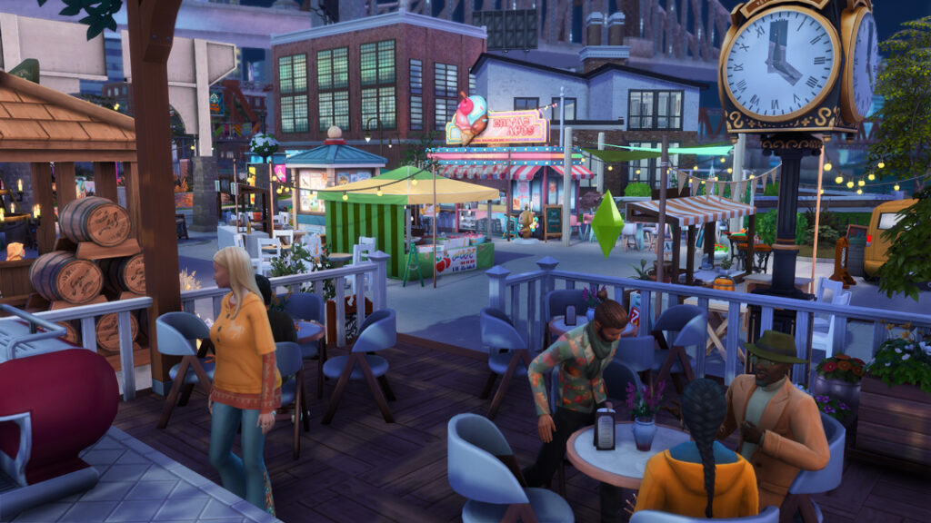The Sims 4: Adventure Awaits Cross-Pack Idea Street Food Market - its_Joim