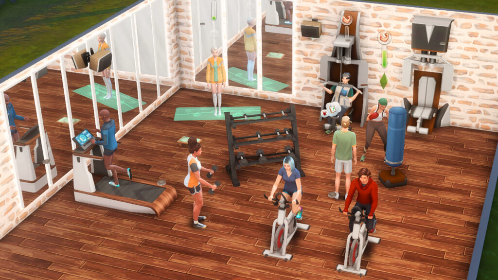 Adventure Awaits and Fitness Stuff and Spa Day Packs - Cross-Pack gameplay