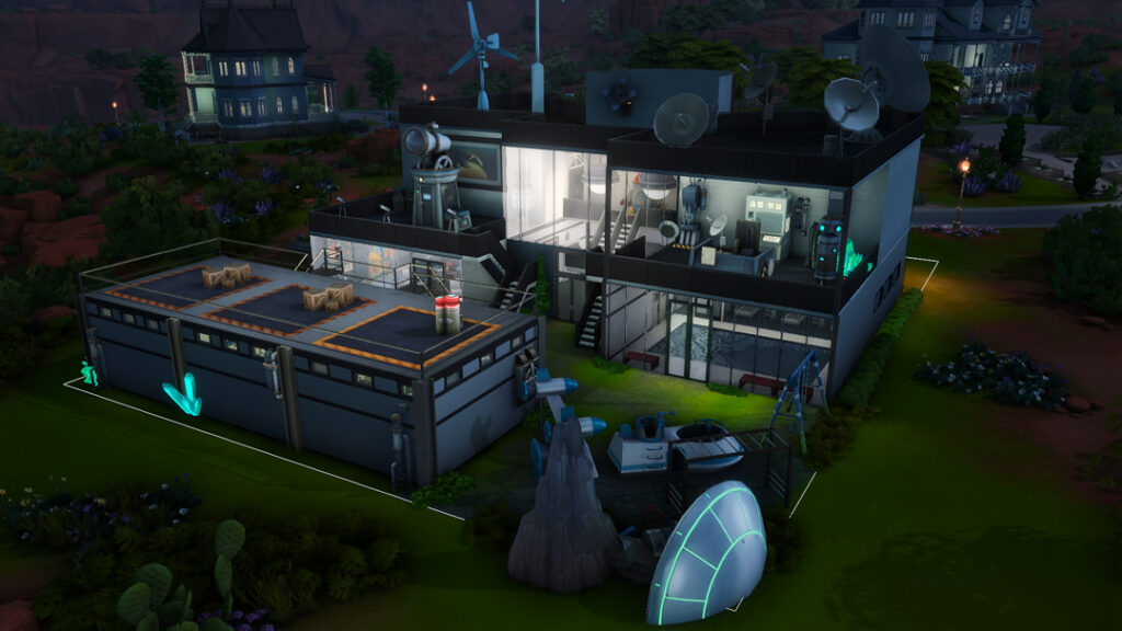 The Sims 4: Adventure Awaits Cross-Pack Idea Space Camp Getaway - ElliSims