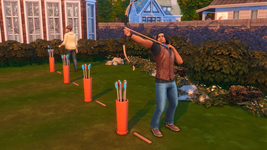 The Sims 4: Adventure Awaits Cross-Pack Idea Archery