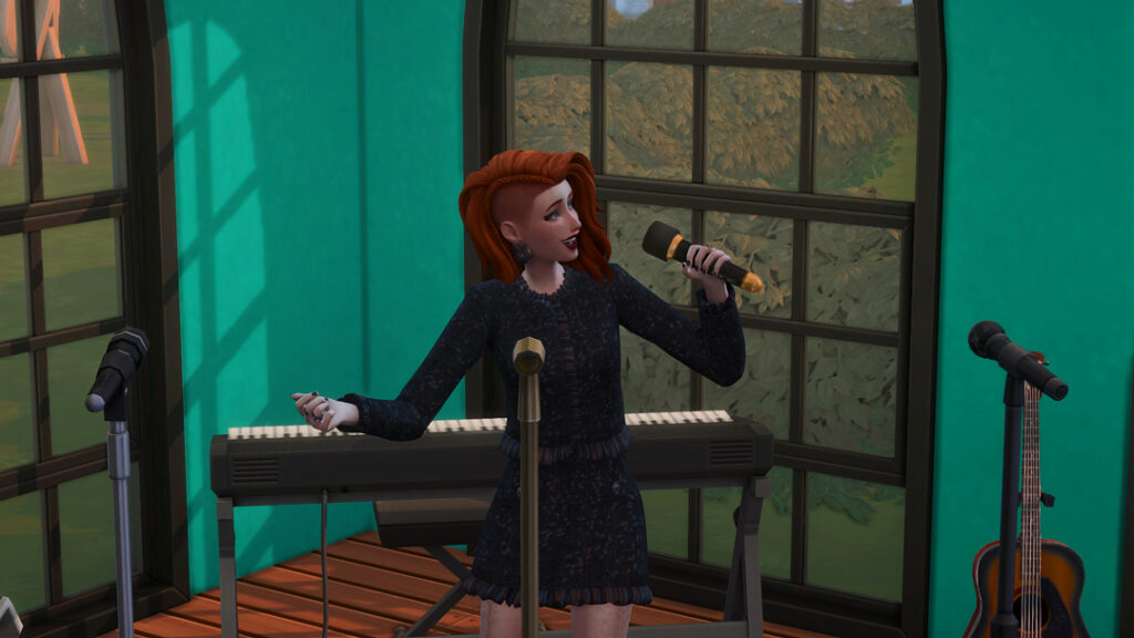The Sims 4: Adventure Awaits Cross-Pack Idea singing